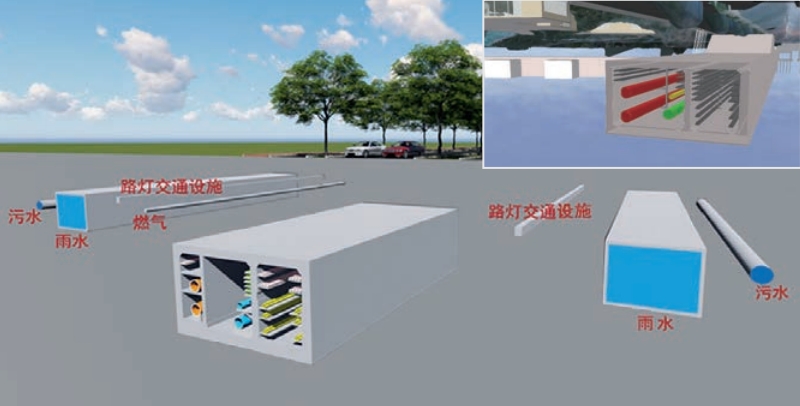 济南市钢化北路综合管廊工程设计
