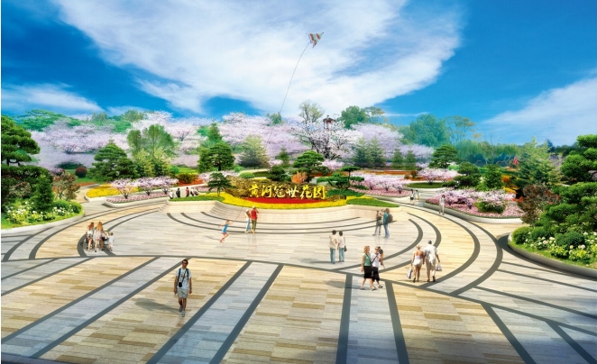 济南市黄河冠世花园景观规划设计