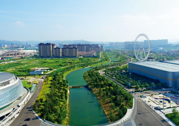 济南万达城韩仓河景观规划设计